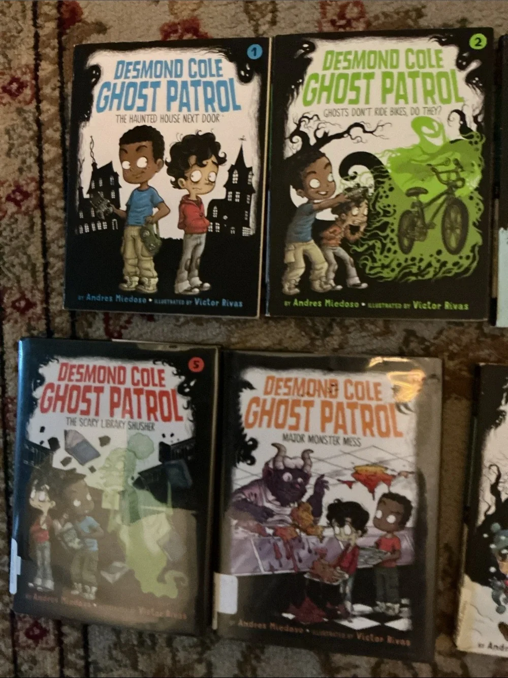 Desmond Cole Ghost Patrol Book Set Novels books 1-8